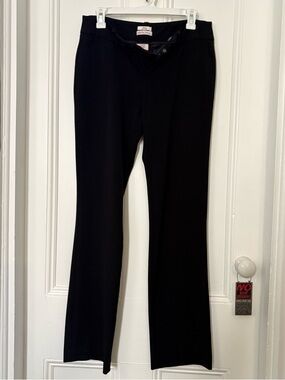 Merona Black Straight-Leg/Modern Dress Pants